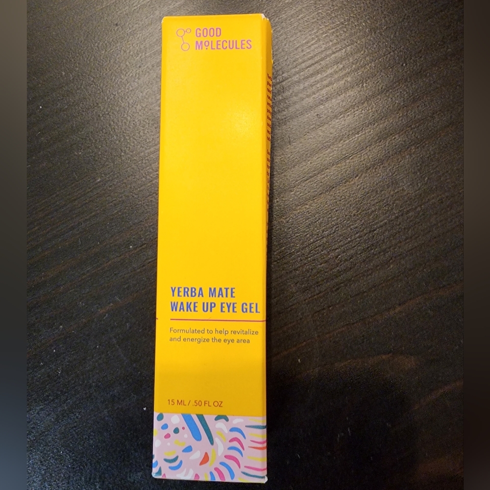 $6 🌙 Good Molecules Yerba Mate Wake Up Eye Gel NEW Full SZ
